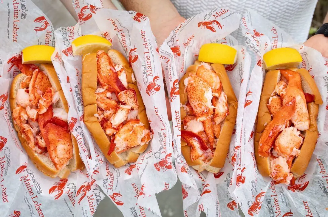 Cousins Maine Lobster rolls